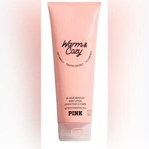 💕 Victoria's Secret Pink Body Lotion, Warm & Cozy 2.5oz